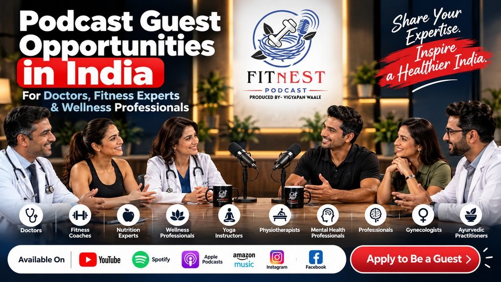 Podcast Guesting for Doctors in India: Benefits & New NMC Guidelines (2026)