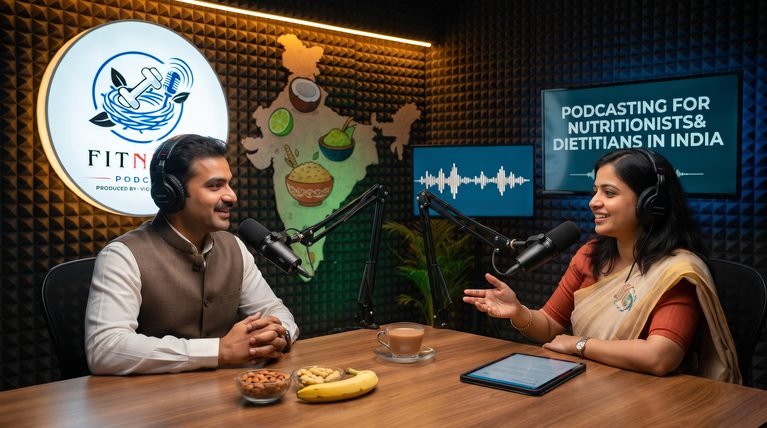 Podcasting for Nutritionists & Dietitians in India